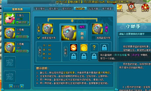 梦幻飞仙宠物